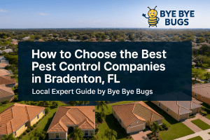 How to Choose the Best Pest Control Companies in Bradenton, FL – Bye Bye Bugs Pest Control Bradenton, serving Manatee County. Call 941-212-0978