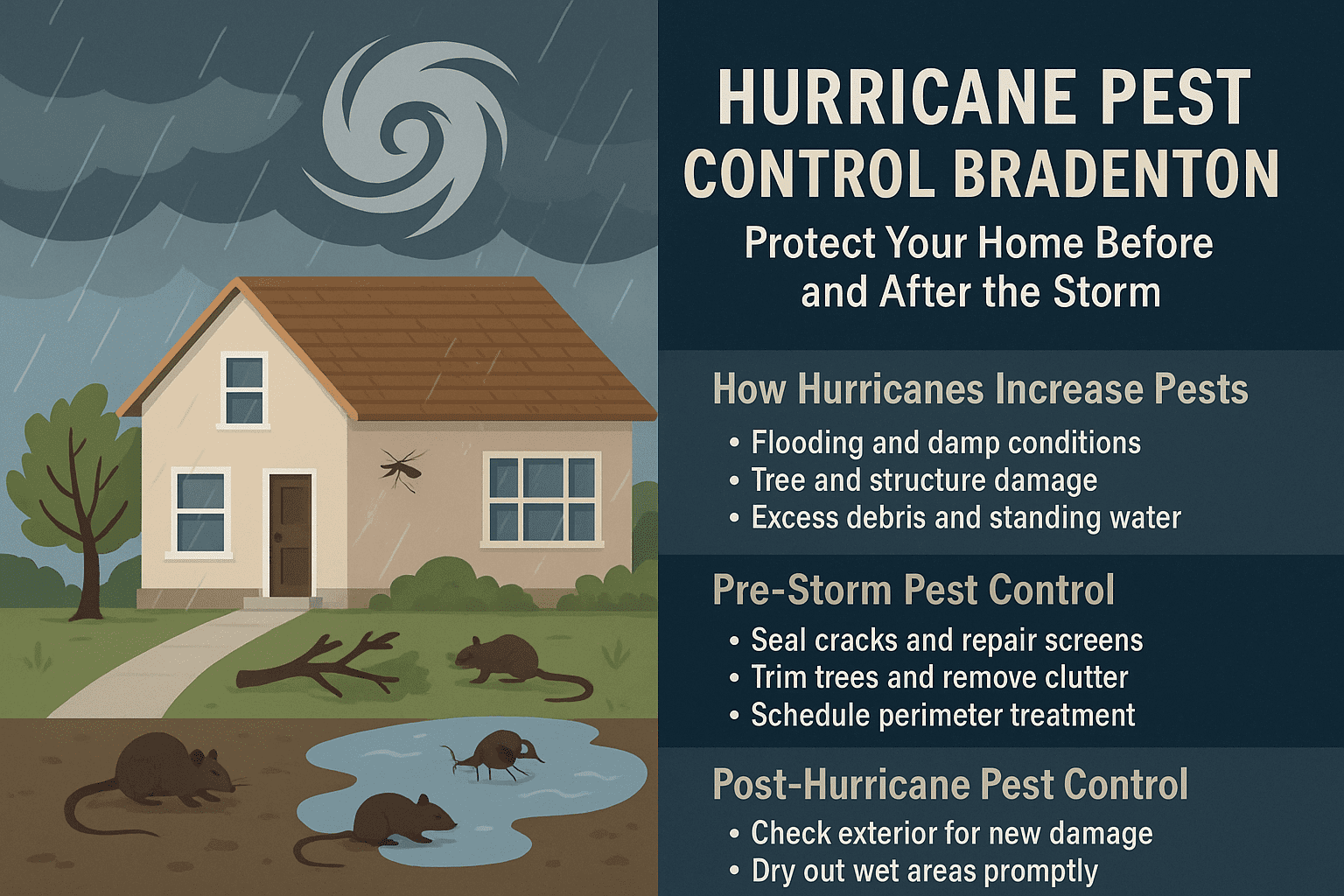 Hurricane Pest Control Bradenton