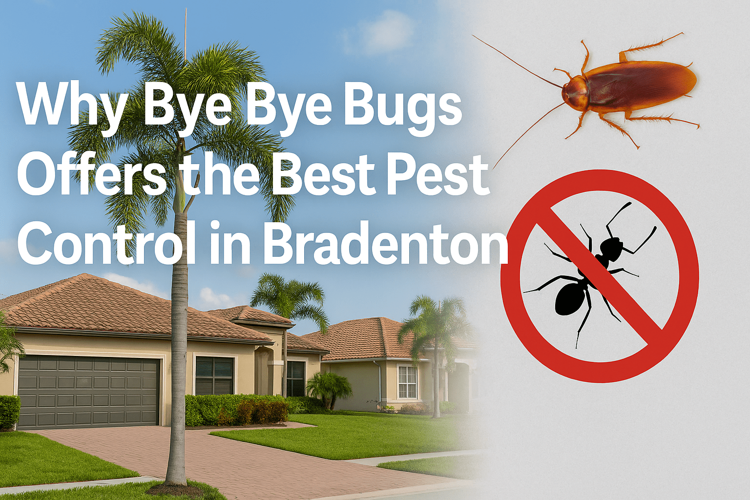Why Bye Bye Bugs Offers the Best Pest Control in Bradenton